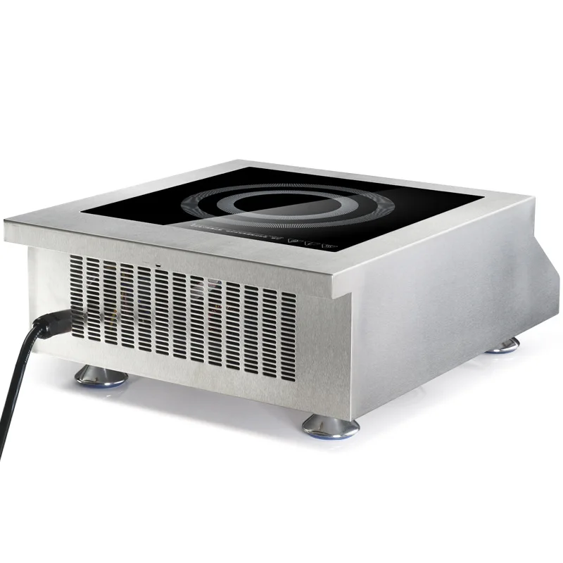 

Yan Kitchen Commercial 8KW High Power Desktop Concave Magnetic Control Induction Cooker Hotel Back Kitchen Stir-Fried