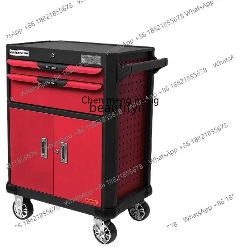 

scn8617 zq Tool Cart Trolley Multi-Functional Tool Cabinet Car Repair Mobile Workshop Iron Drawer Toolbox