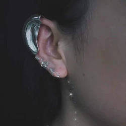 Semicircular Cuff Earrings Clip on Earring Wrap Ear Cuffs Ear Clip Cuff Earring