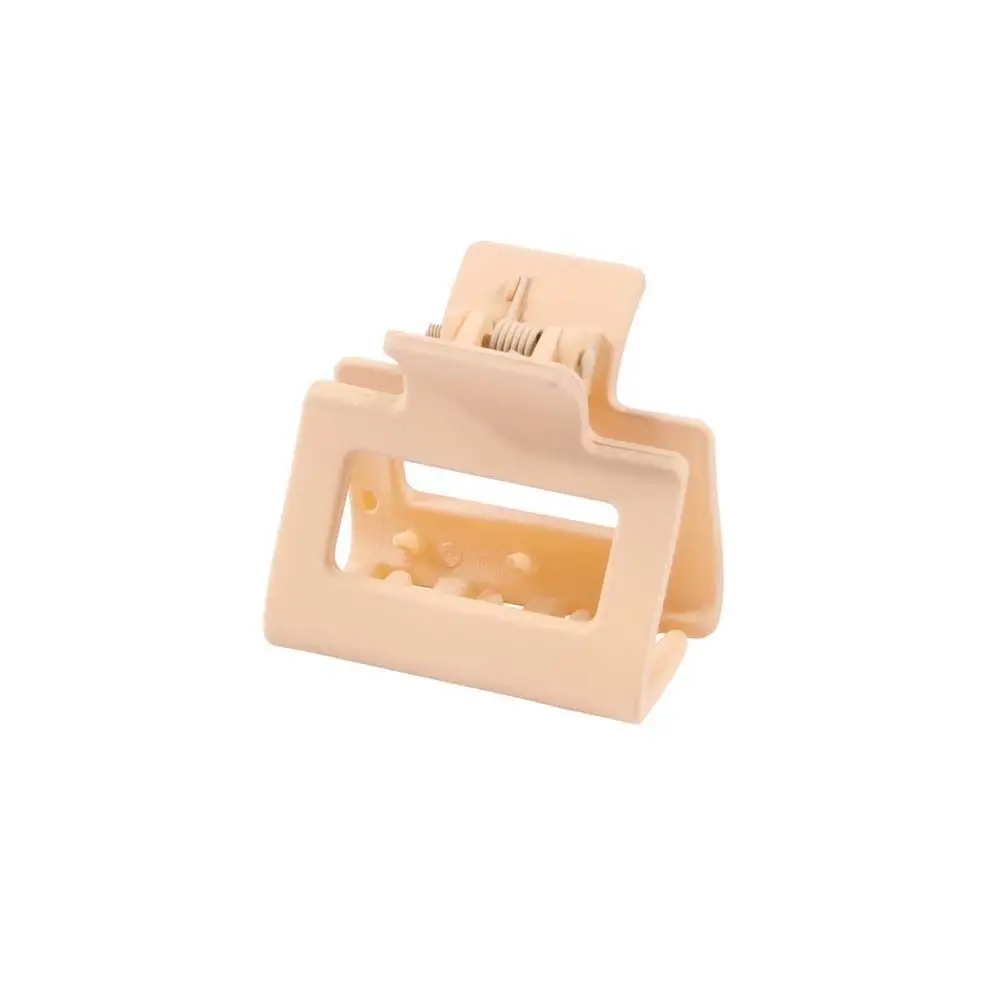 Korean Style Mini Square Hair Claw Medium Claw Clips Hair Styling Tool Small Shark Clip No Slip for Thin Hair