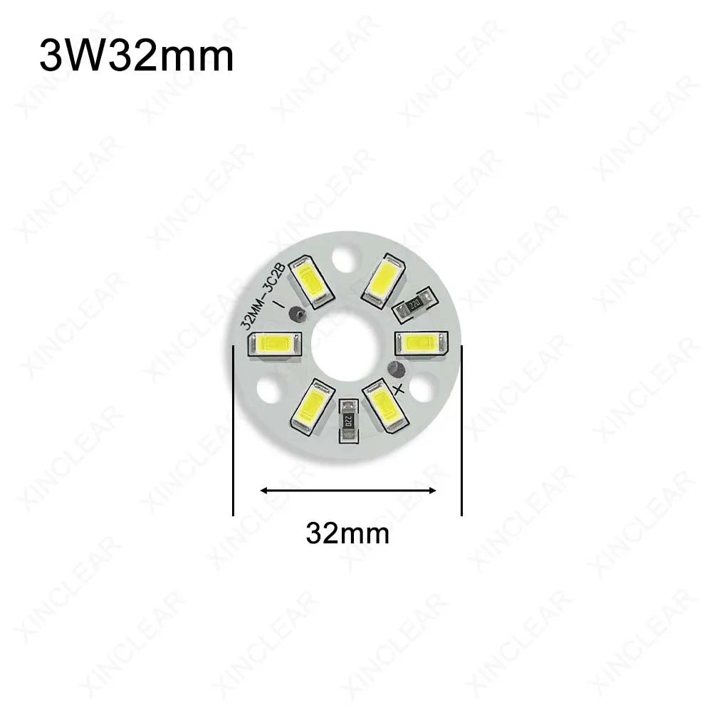 Imagem -03 - Painel de Luz Led de Alta Potência Dc12v 3w 5w 7w 12w 15w 18w 24w 30w 45w Smd 5730 Painel de Luz Pcb com Chip Led Adequado para Lâmpada de Teto Led