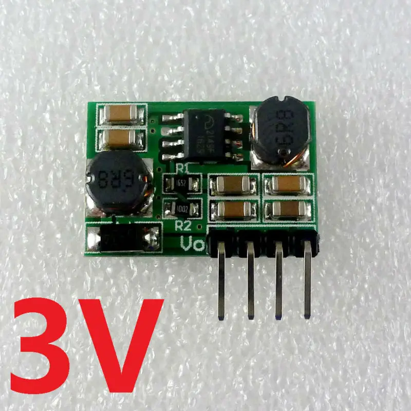 Auto Buck-Boost DC DC 0.9-6V to 3V Step-UP Step-Down Converter Board Power Supply Module DD0603SA_3V