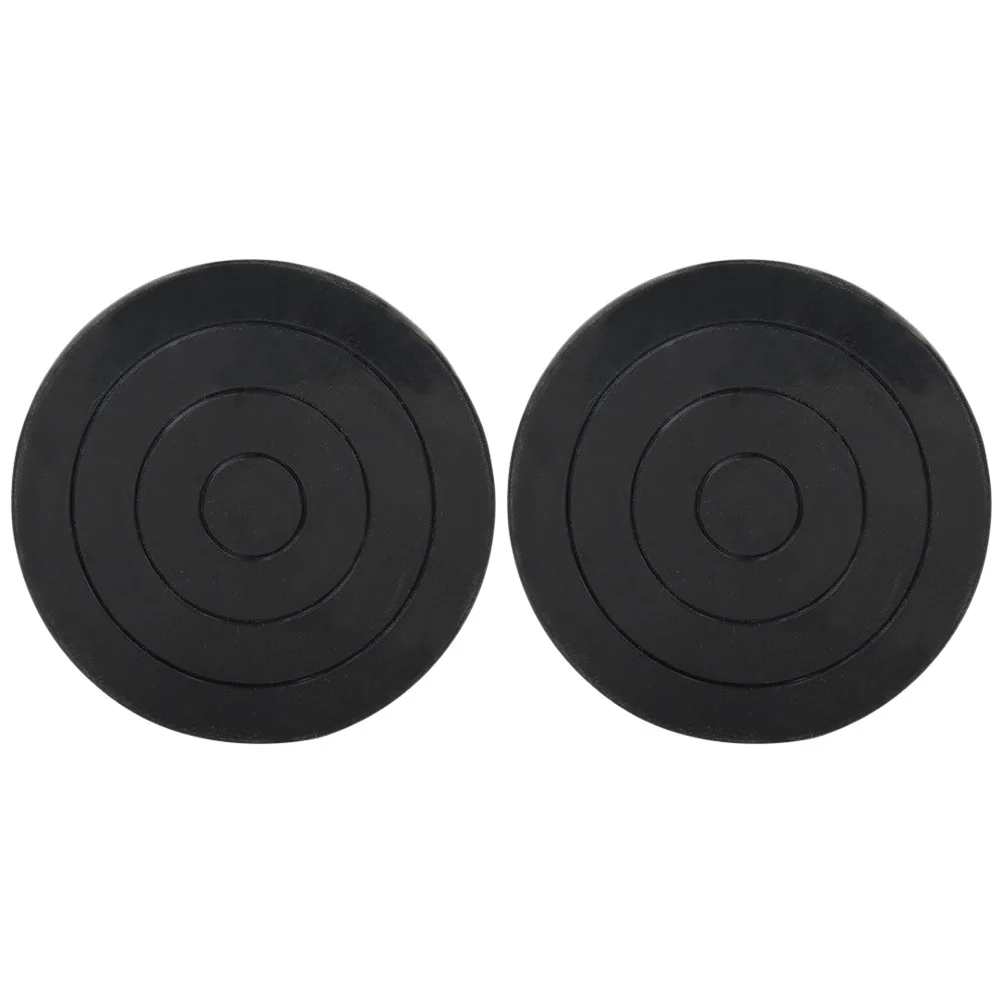 

2pcs Clay Turntable 360 Degree Rotating Swivel Premium Plastic Durable Base For Pottery Ceramic Modeling Smooth Round Plate Clay