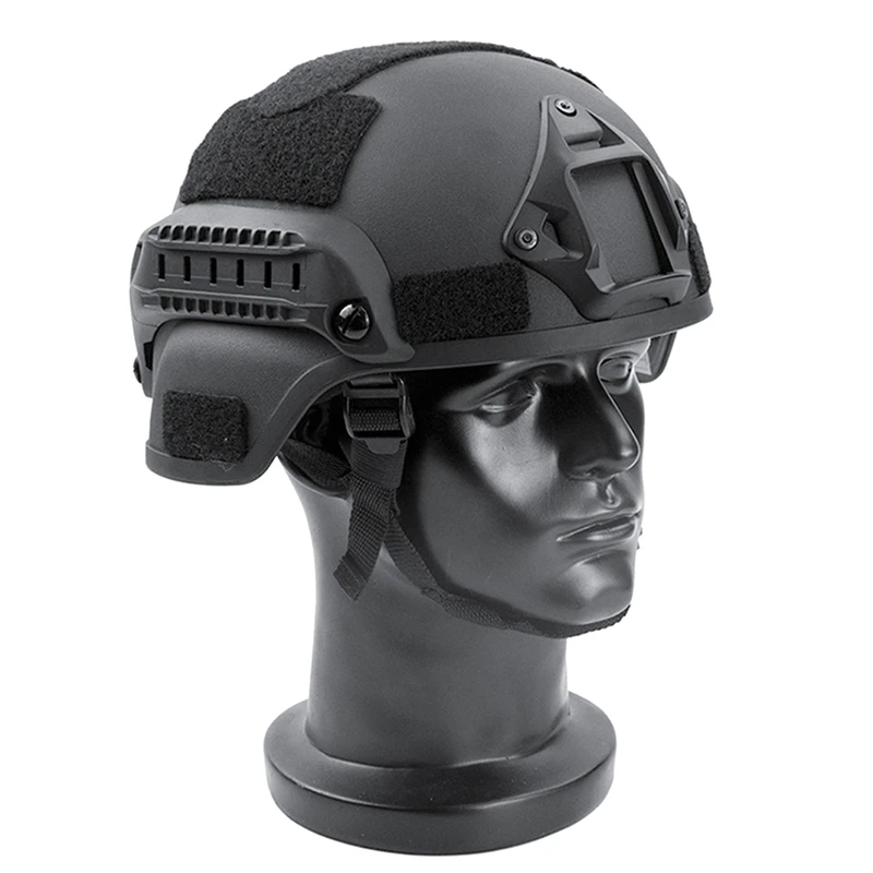 Multi-Functional For CS Game Player Protection Helmet Gamer Protective Helmet For MICH2000 Helmet Lightweight,Black