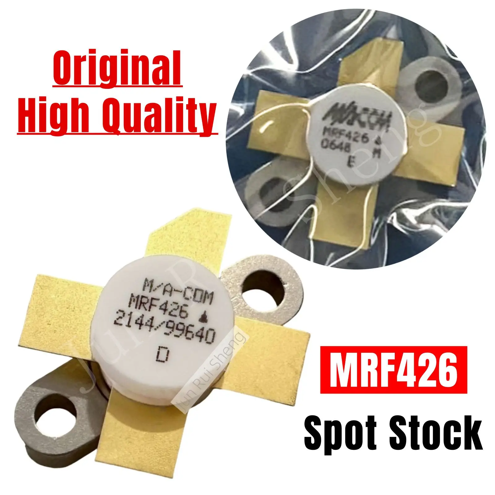 Original High Quality MACOM for MRF426 RF Bipolar Transistor 35V 3A 25W 30MHz Linear NPN Silicon Power HF Amplifier Kit Module