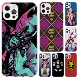 JoJo Adventure Killer Queen Phone Case for Iphone 16 15 14 13 12 Mini 11 Pro Max 16E X XS XR 7 Plus 8 SE 2020 Soft Funda Print S