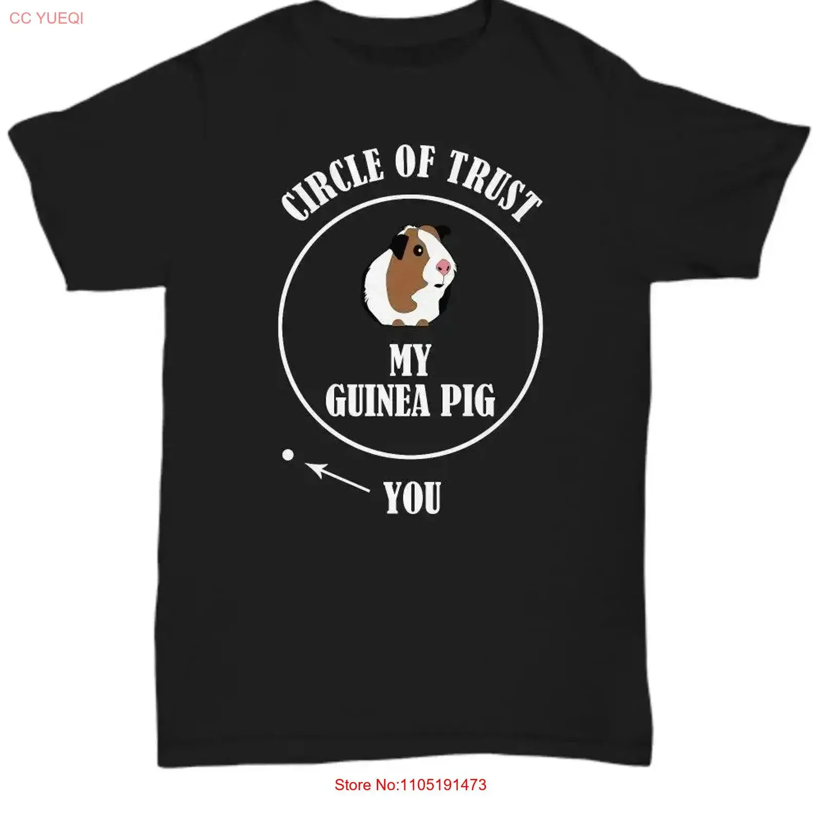 Funny Guinea Pig T Shirt Owner Circle Of Trust vintage Washed Soft streetwear Unisex designer clothes homme fashion graphic