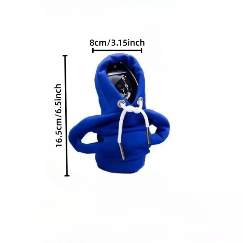 1pc random color Winter Warm Car Gear Shift Cover - Cozy Sweater Design, Automotive Interior Accessory, Perfect Gift Idea