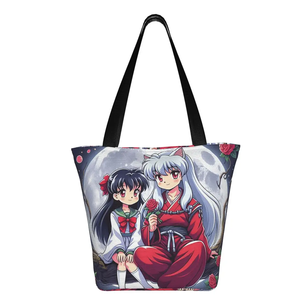 manga-quimono-inuyasha-sesshoumaru-sacola-de-compras-lona-grande-capacidade-sacos-de-ombro-shopper-bolsa-de-compras-para-mulher