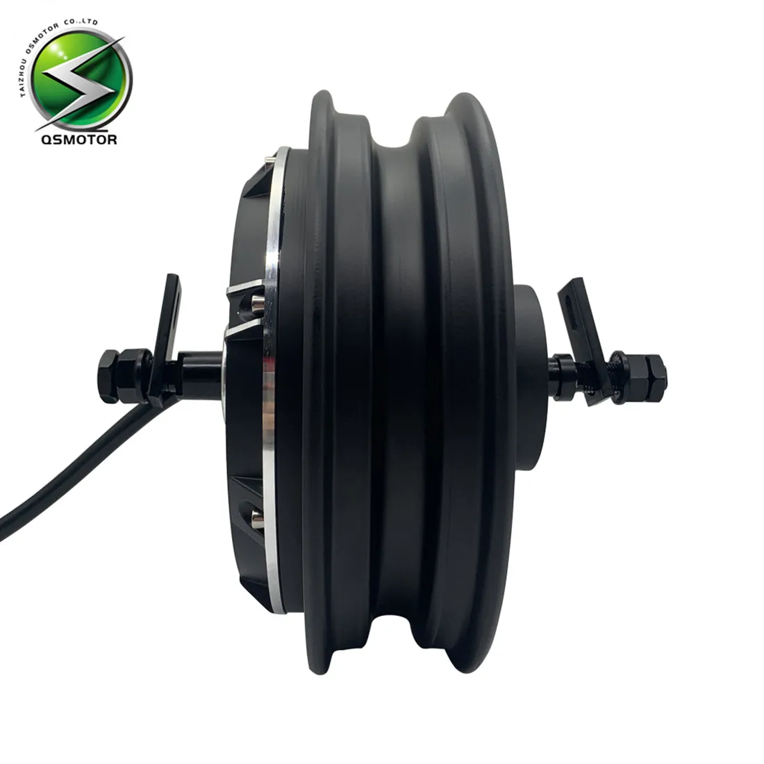 Produsen Profesional Motor Hub Listrik BLDC QS 10 inci 2000W 205 V1 48V 96V untuk Sepeda Motor