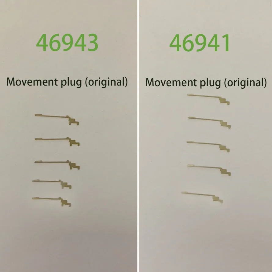 

Original applicable to Shuangshi 46941 movement part plug Original 46943 mechanical part plug Plug (original)