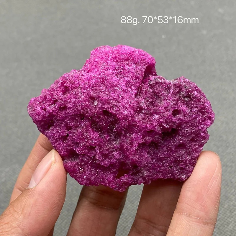 

100% natural Myanmar Fluorescent Ruby rough mineral stones and crystals healing crystals quartz gemstones