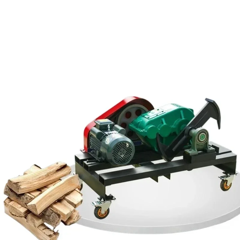 New automatic high-power wood splitter rural two wood splitting household electric
