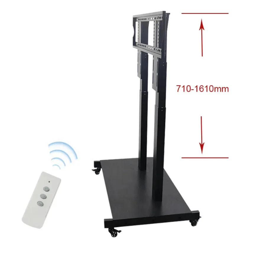 

2026 New 32 55 Inches Electric Motorized TV Lift Stand Height Adjustable Remote Control Drop Audio Conference System Conference
