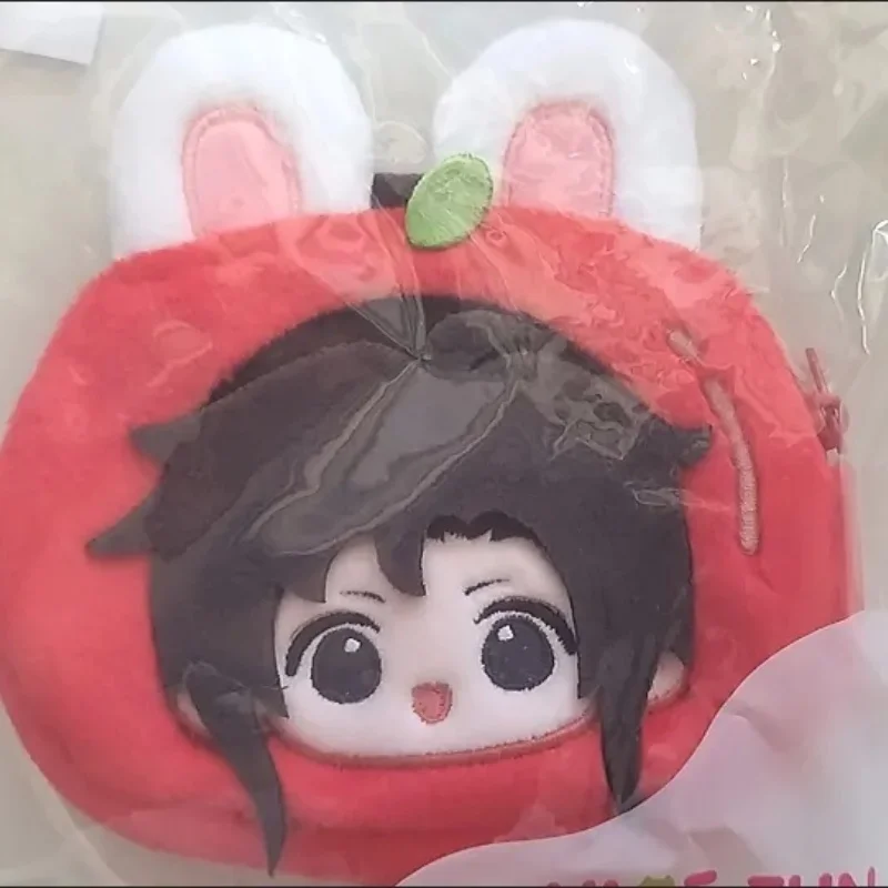 Hot Anime Mo Dao Zu Shi Original Wei Wuxian Lan Wangji Kawaii Rabbit Red Apple Series Soft Coin Purse Wallets Fans Gift Toy