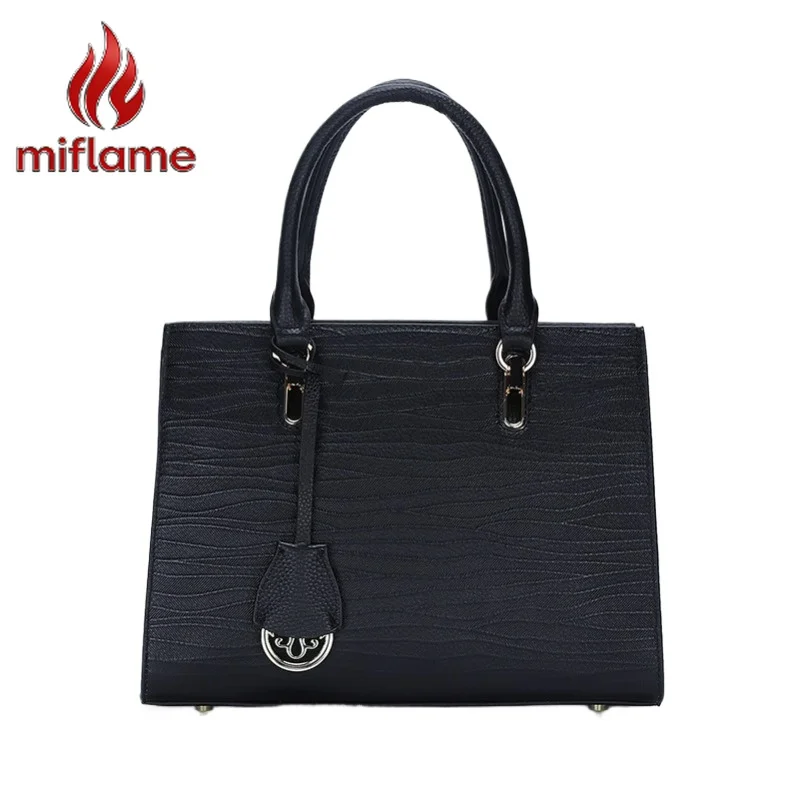 

Женская структурированная винтажная простая сумка через плечо с эффектом водной ряби, большая вместимость, летняя новинка, премиум-класс