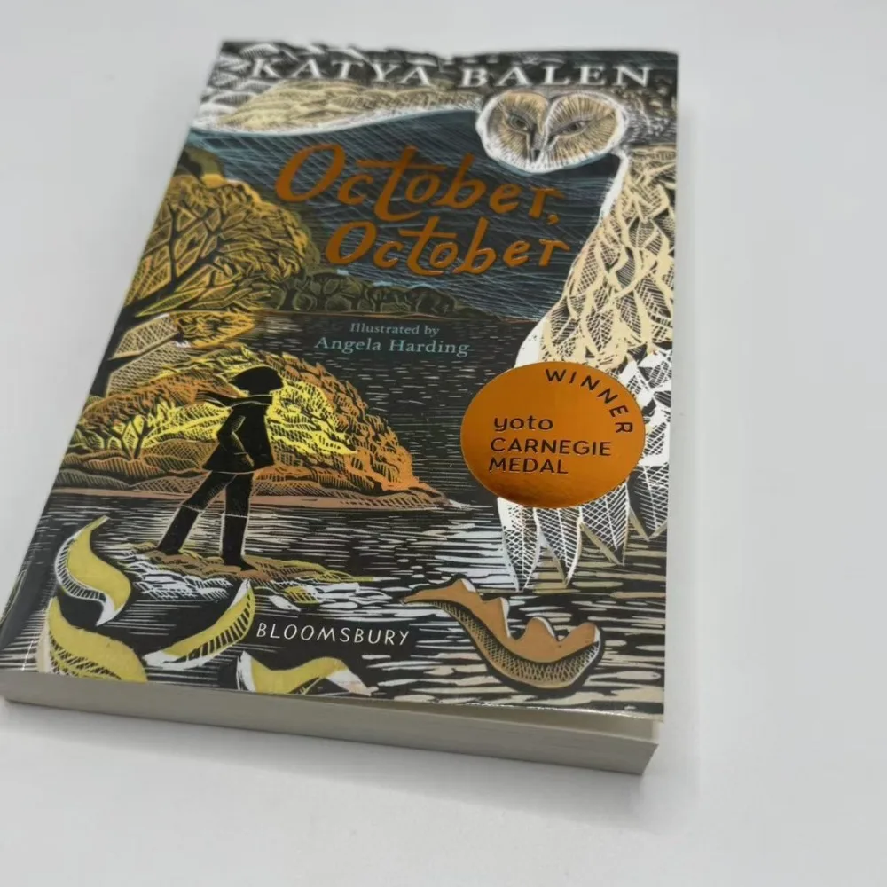 October October by Katya Balen Carnegie Medal Winner A Story of Wildness Loss & Belonging Children‘s Literary Novel
