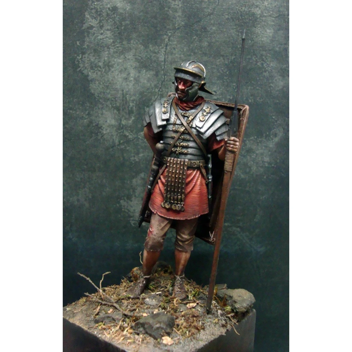 75MM resin unpainted model kit historical theme Roman legion group unassembled and unpainted GK, 1638T