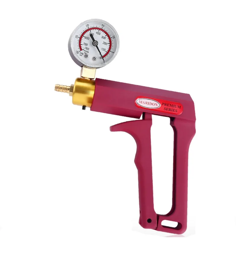 Accessorio elettrico con maniglia manuale Pompa per vuoto Pompa per pene Pompa anale per manometro di aspirazione per esercizi di pressione negativa per adulti