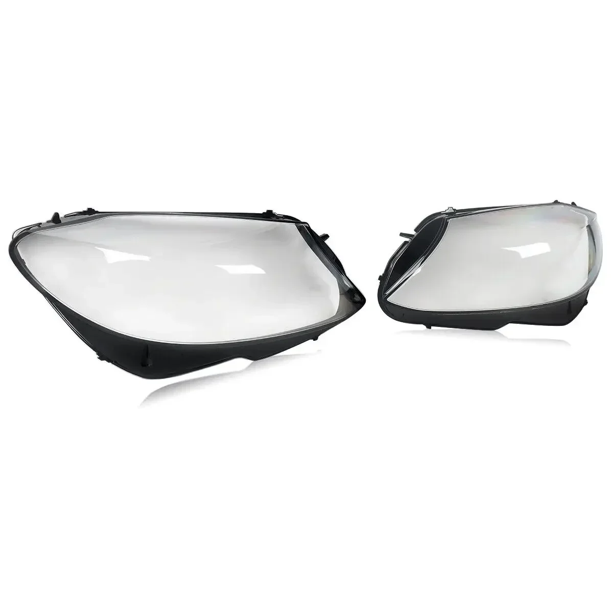 Left & Right Side Headlight Lens Cover For Mercedes-Benz C-Class W205 2019-2020