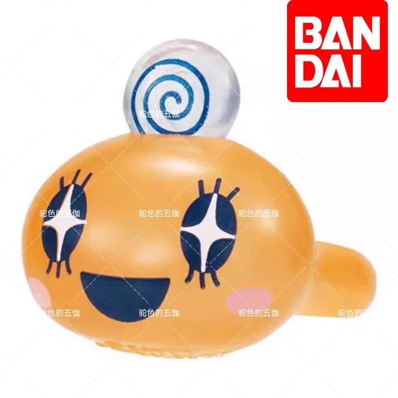 Il simpatico anello con texture trasparente a testa grande di BANDAI Tamagoko Gacha è una statuetta regalo per i bambini