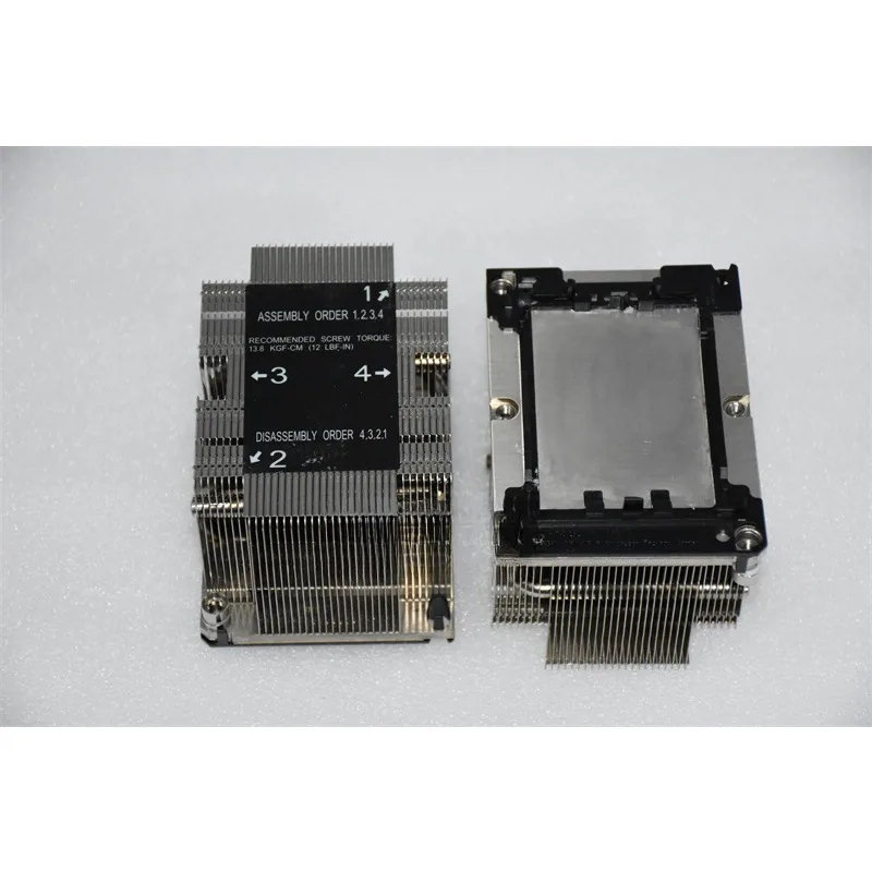 2U passive rectangle, radiator 3647 pin SNK-P0068PS/SNK-P0068PSC