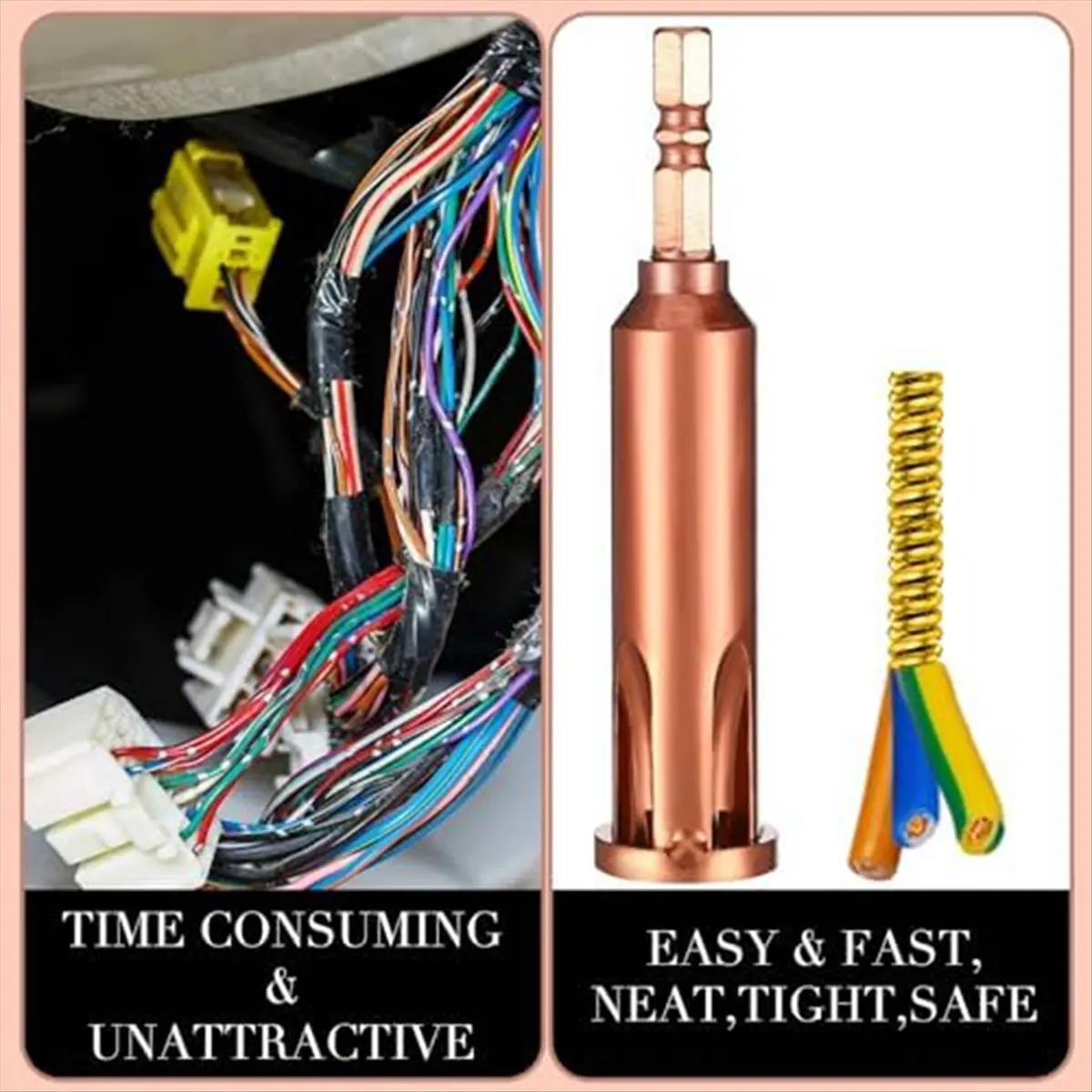 *A02R 4 قطعة أدوات التواء الأسلاك متجرد الأسلاك والإعصار 3/4/5 طريقة سلك تجريد الإعصار أداة للحفر تجريد التواء