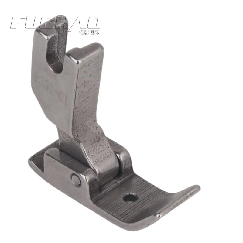 P351-01 flatbed with single hole all steel wear-resistant presser foot umbrella bed sheet flat bottom presser foot