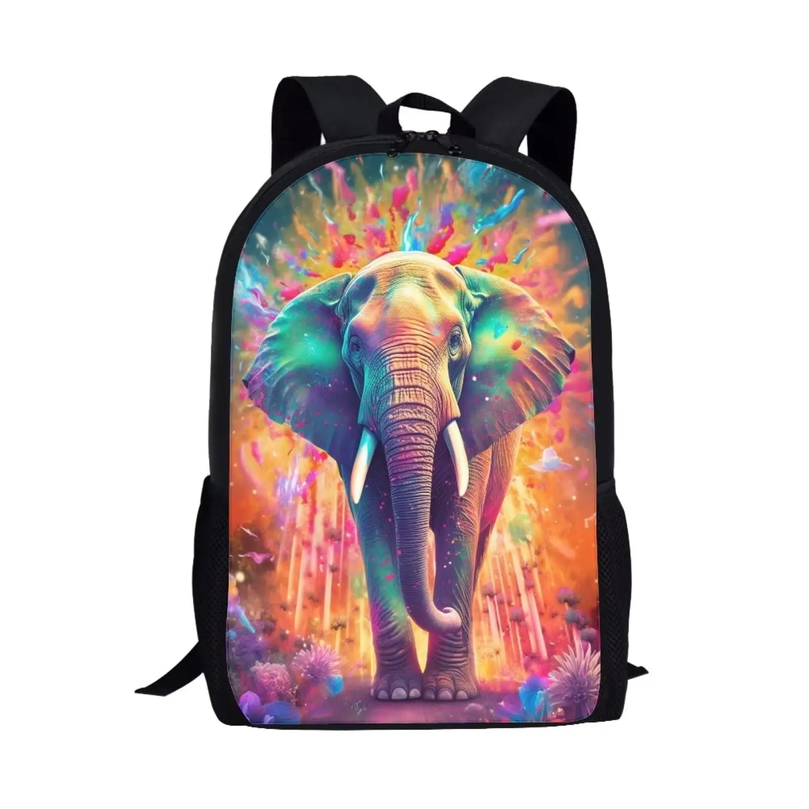 Cool Elephant Pattern School Bag For Kids Backpack Cool Magical Animal Bag For Children Boys and Girls Multifunctional Backpack