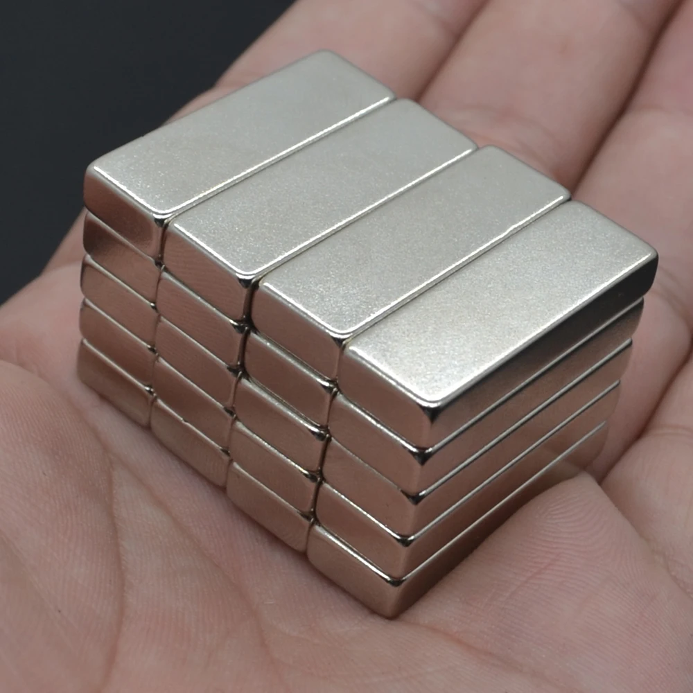 10~200Pcs N35 Neodymium Magnet Block 20X10X2 20X10X3 20X10X4 20X10X5 25X10X3 30X10X2 30x10x4 20X5X2 Block Bar Magnets Rare Earth