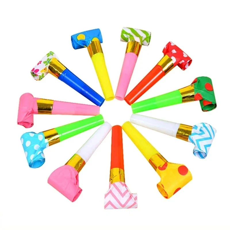 Blowing Telescopic Whistle Party Noise Generator, 5~100pcs
