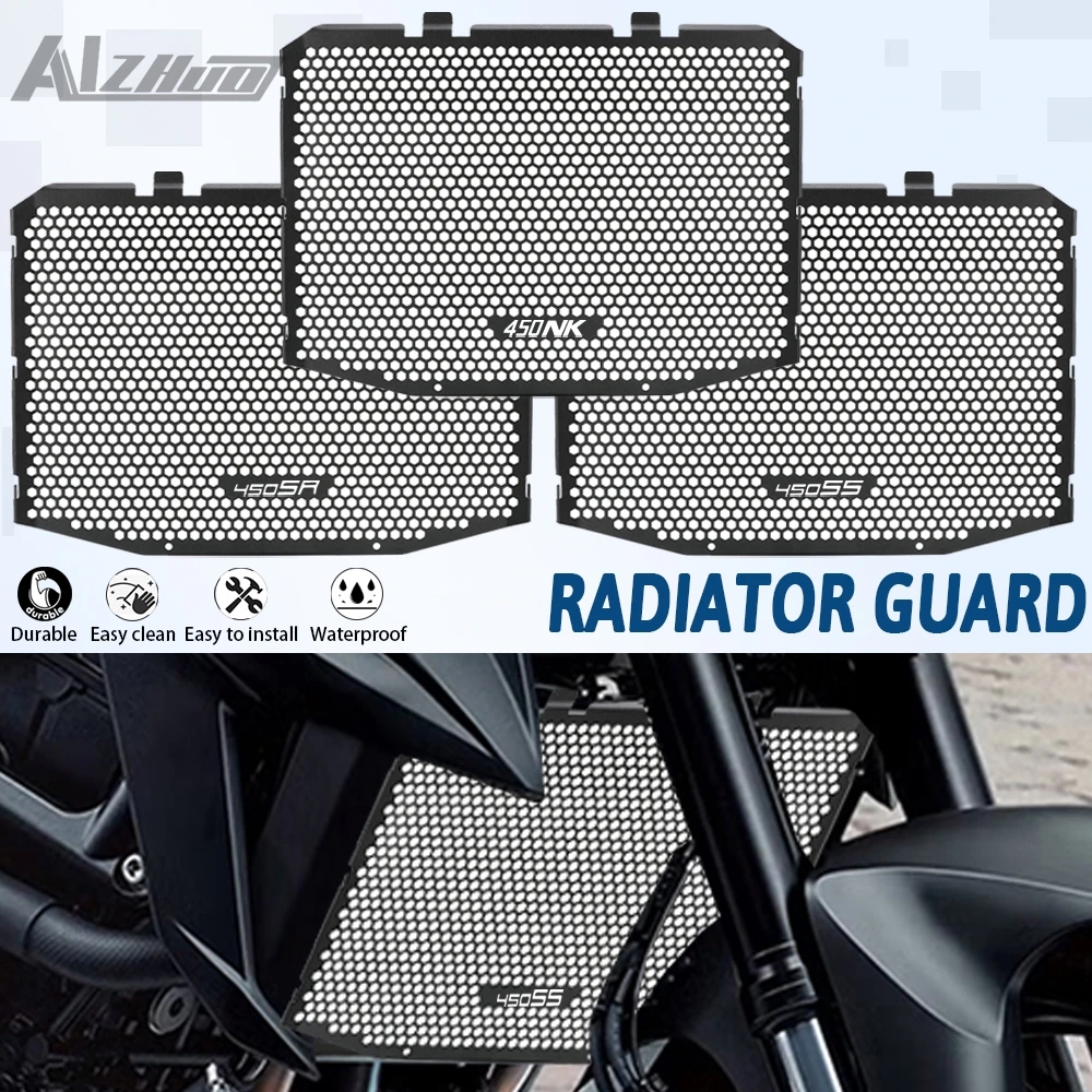 

450 NK/SS/SR Защитная крышка решетки радиатора, детали мотоцикла для CFMOTO 450NK 450SR 450SS, защита топливного бака 2023 2024 2025 2026