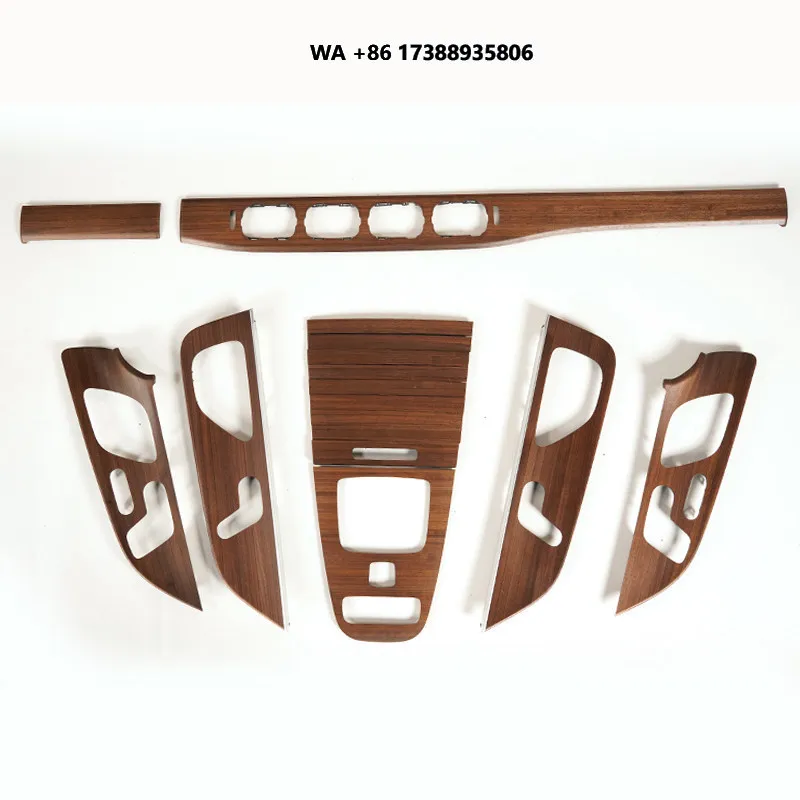 For GLE/GLS Interior Modification Center Console & Door Solid Wood Decoration Walnut Original Parts Old