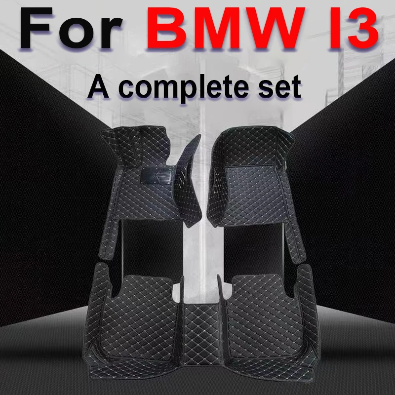 

Автомобильные коврики на заказ, автомобильные коврики для BMW I3 2011 2012 2013 2014 2015 2016, автомобильные роскошные кожаные коврики с полным покрытием для мужчин и женщин