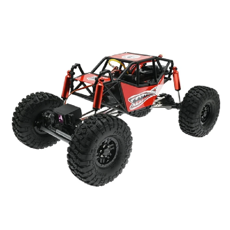 1/10 SCX10 Traxxas TRX4 RC tube type anti roll climbing off-road vehicle RTR shark sticker remote control car adult boy toy gift