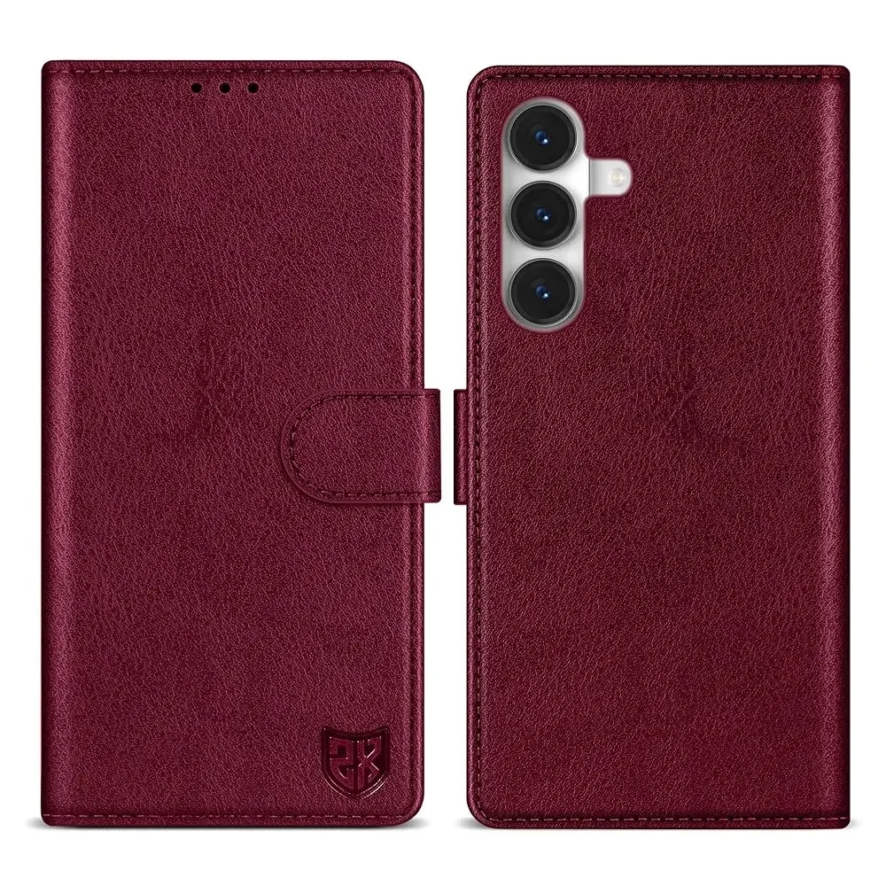 for Samsung Galaxy S26 Plus Wallet Case with [RFID Blocking] Card Slot Kickstand Magnetic Closure PU Leather Flip Fold Prote