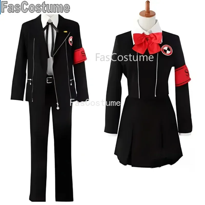 

FasCostume игровой костюм Юки Макото униформа для косплея перезагрузка Юкари Таба униформа юбки частная школьная форма Academy Moonlight