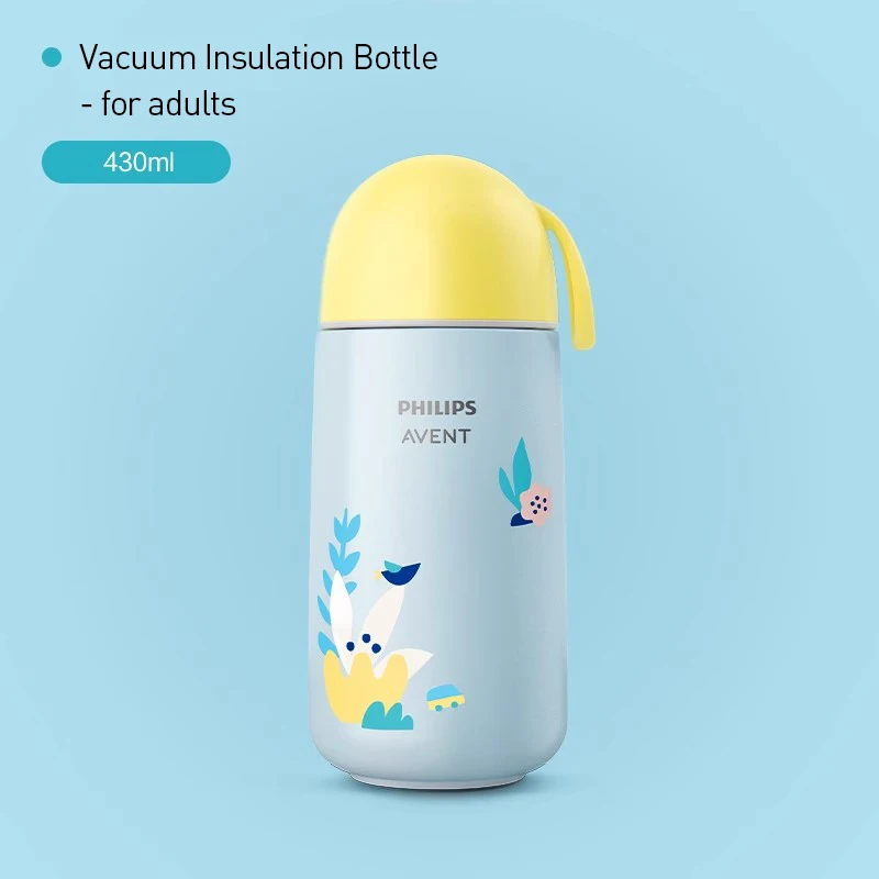 

Philips Avent Vacuum Insulated Tumbler 304 Stainless Steel Insulated Water Bottle 430mL