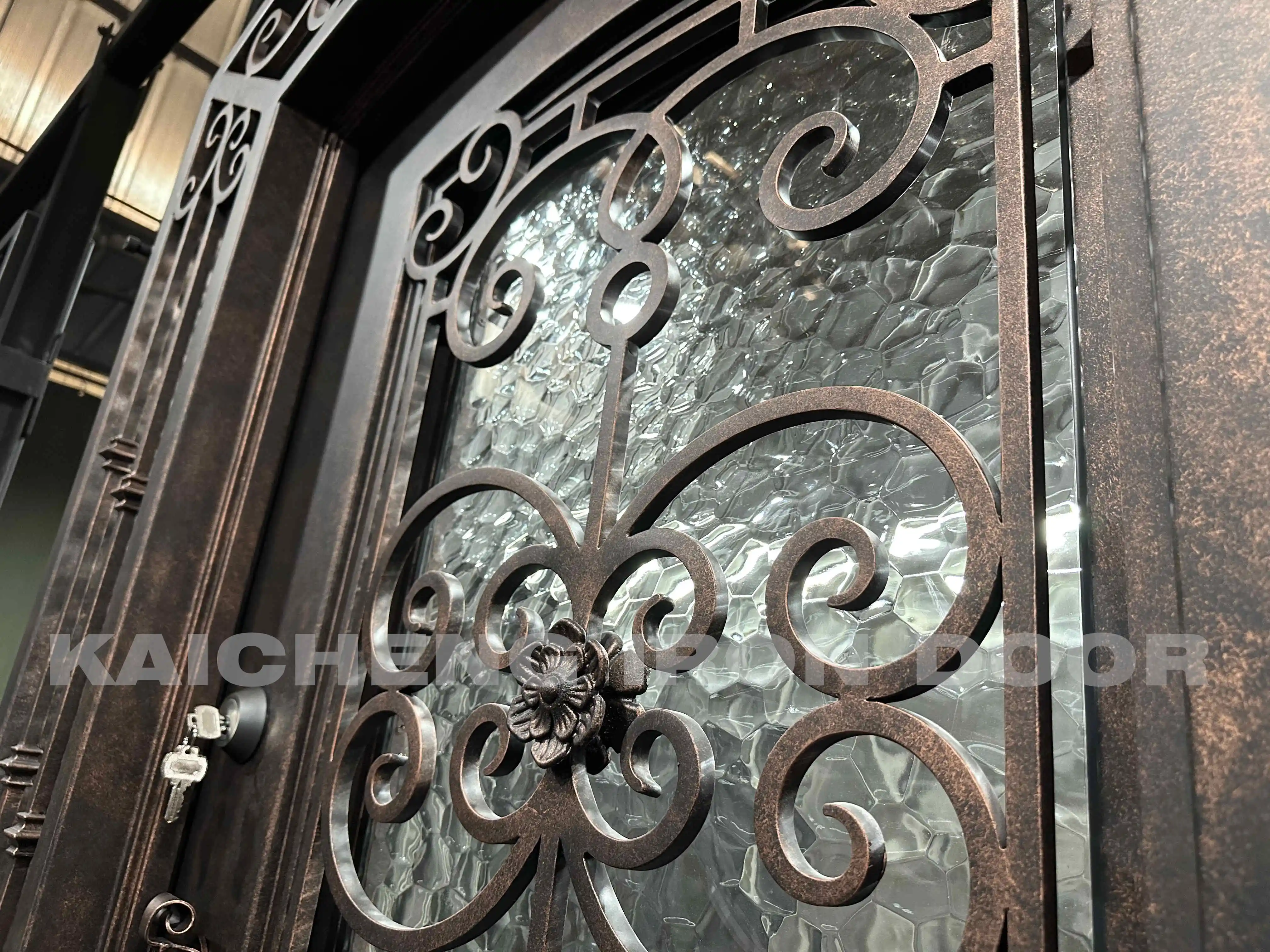 Modern Iron Door Designs French Exterior Double Glass Wrought Iron Doors For Home Ues