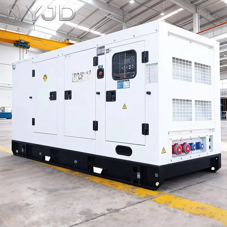 Cummi-ns Engine Electric Super Silent Diesel Generator 25kva to 400kva Options with ATS 50/60Hz Frequency Low RPM