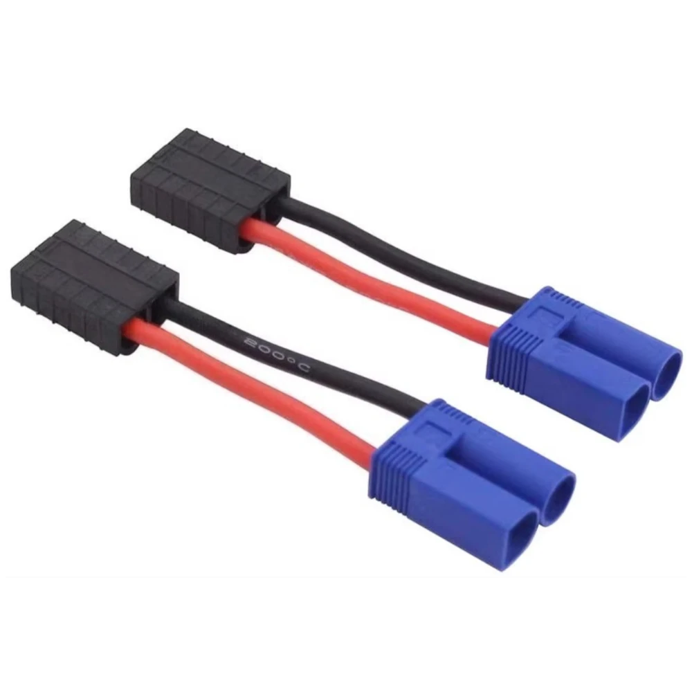 12AWG 5/10/15 سنتيمتر TRX ذكر أنثى toTamiya Deans EC5 XT60 XT90 T التوصيل مع ذكر موصل سالب قابس مهايئ لبطارية Rc ESC #3