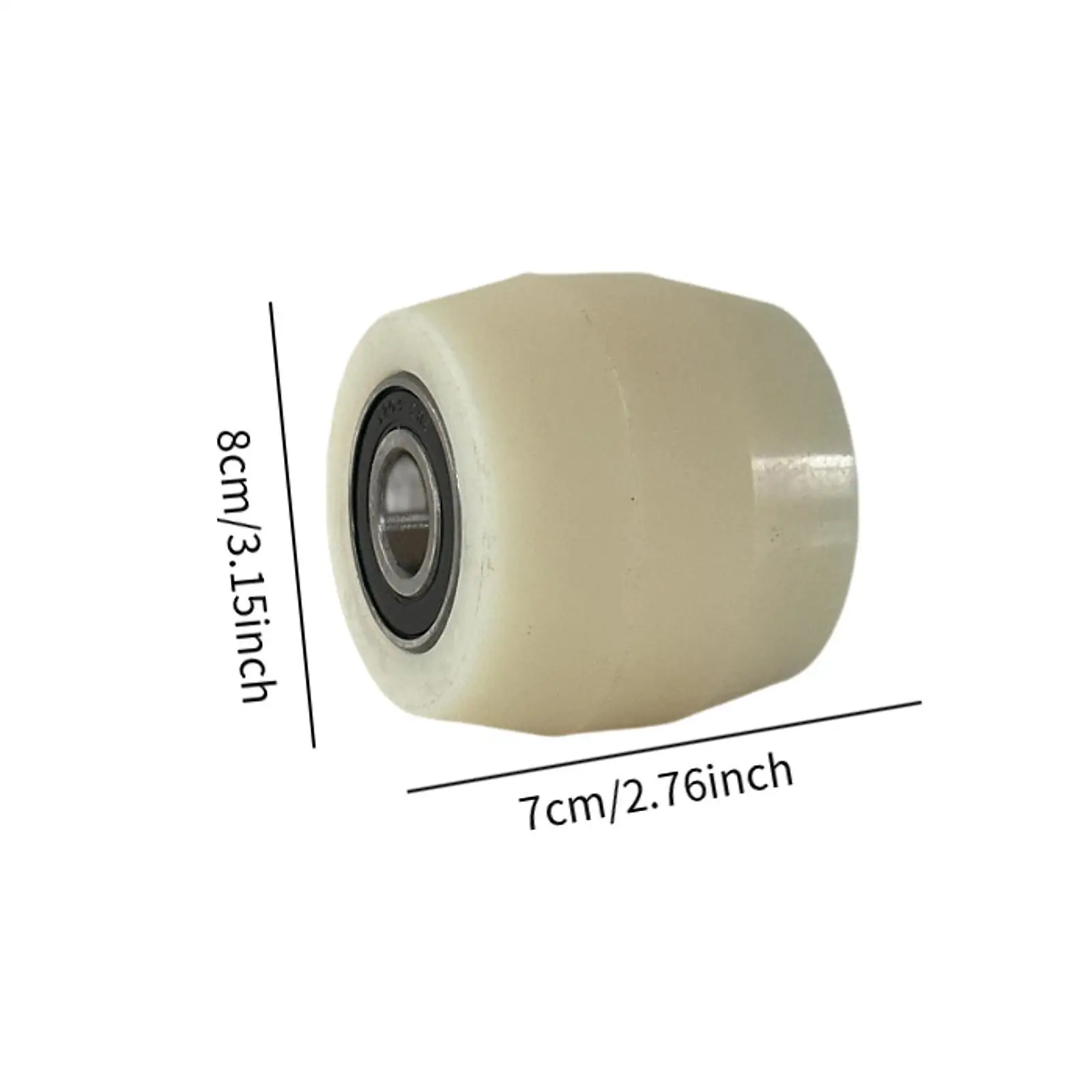 

Nylon Roller Wheel with Bearings Heavy Duty Forklift Wheels Pallet Jack Accessories for Warehouse Use