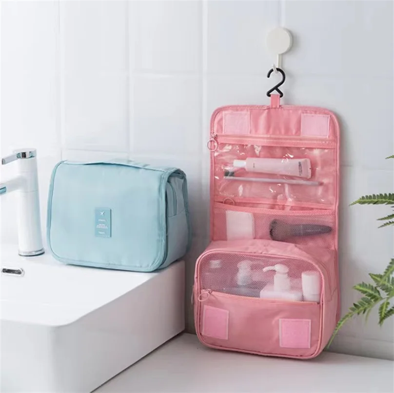 Borse per il trucco da donna di alta qualità borsa per cosmetici da viaggio Organizer per articoli da toeletta borsa per il lavaggio del bagno da