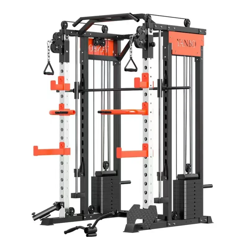 FOR   Entrenador doméstico negro integrado, empuje horizontal, fuerza explosiva, Fitness Smith