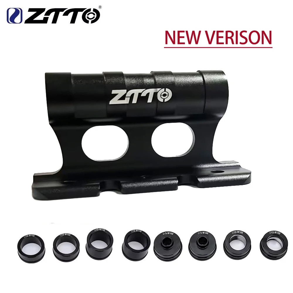 ZTTO Bicycle Fork Mount Car Roof Rack Support Quick Release Thru Axle Carrier MTB Road Bike Front Fork Block Stand Holder Racks image 3