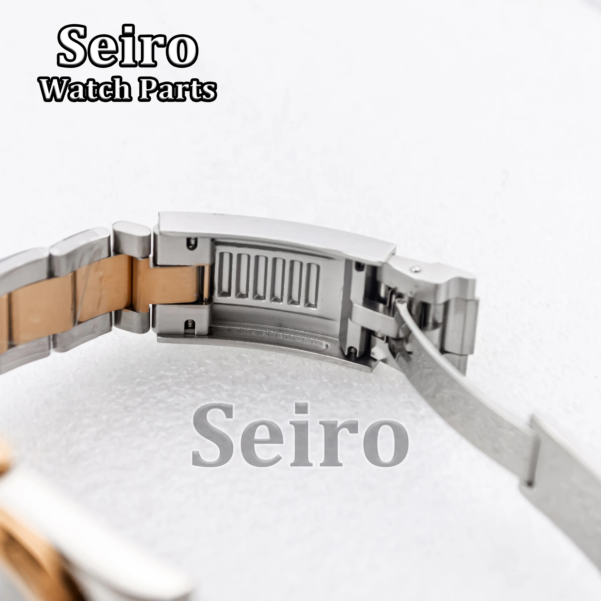 36MM/39MM Stainless Steel Watch Case Bracelet Strap 100M Waterproof Sapphire Glass Modify for Datejust NH34 NH35 NH36 Movement