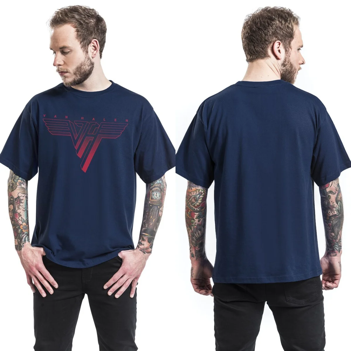 Van Halen Graphic Cotton T-shirt Unisex Summer Short Sleeve Fashion Brand Tee Luxury Casual Vintage Tees