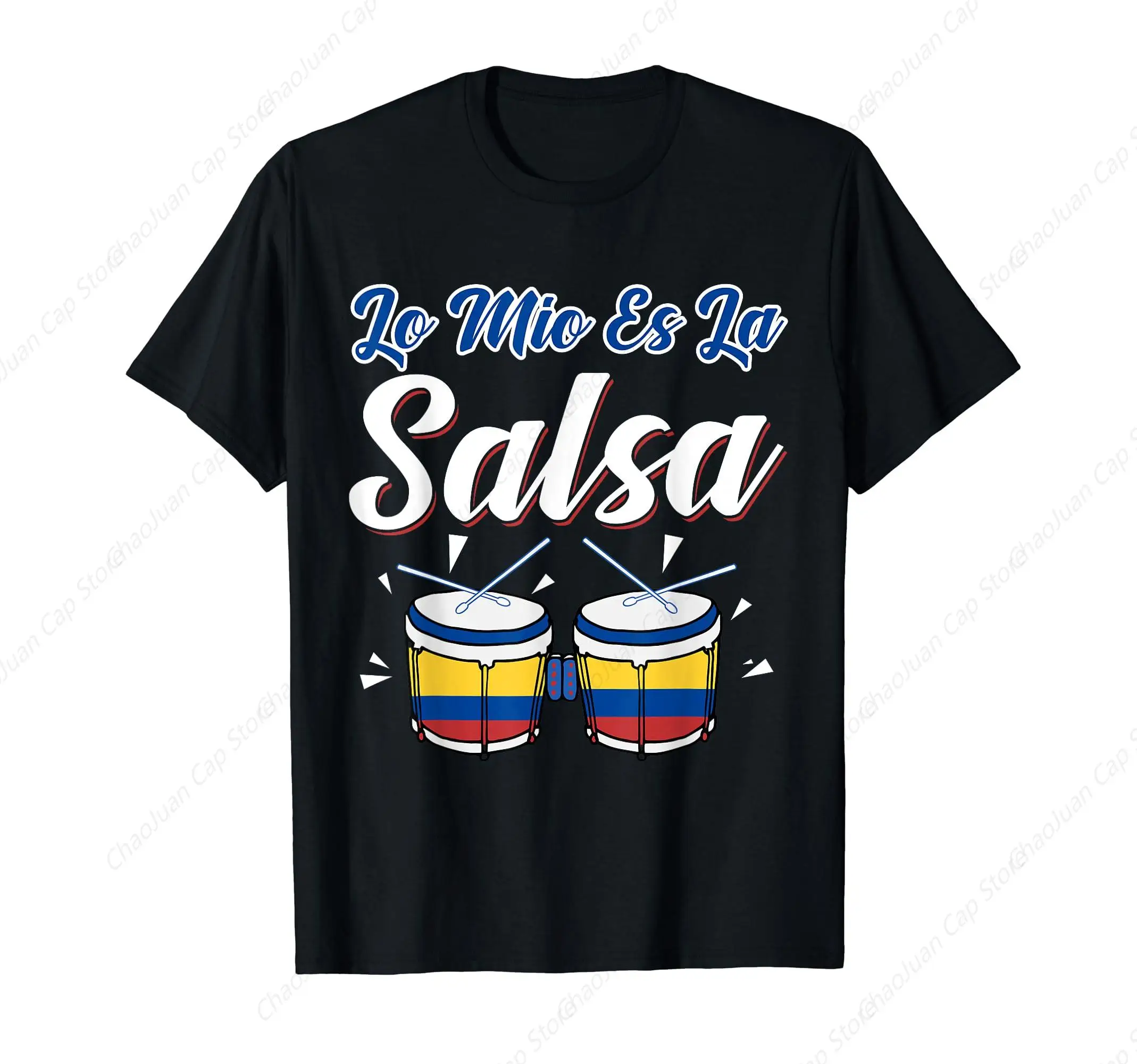 Salsa Colombiana Gift, Musica Colombian Flag Pride Parcero T-Shirt