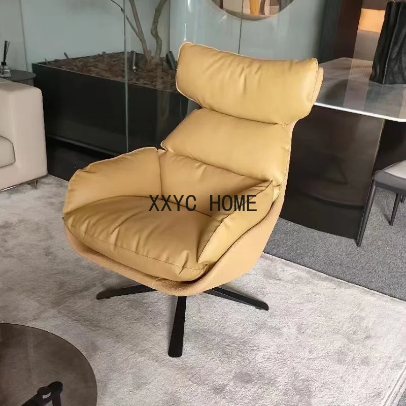 Floor Ergonomic Living Room Chair Armrest Nordic Corner Reclinable Lounge Chair Recliner Swivel Meubles De Home Furniture