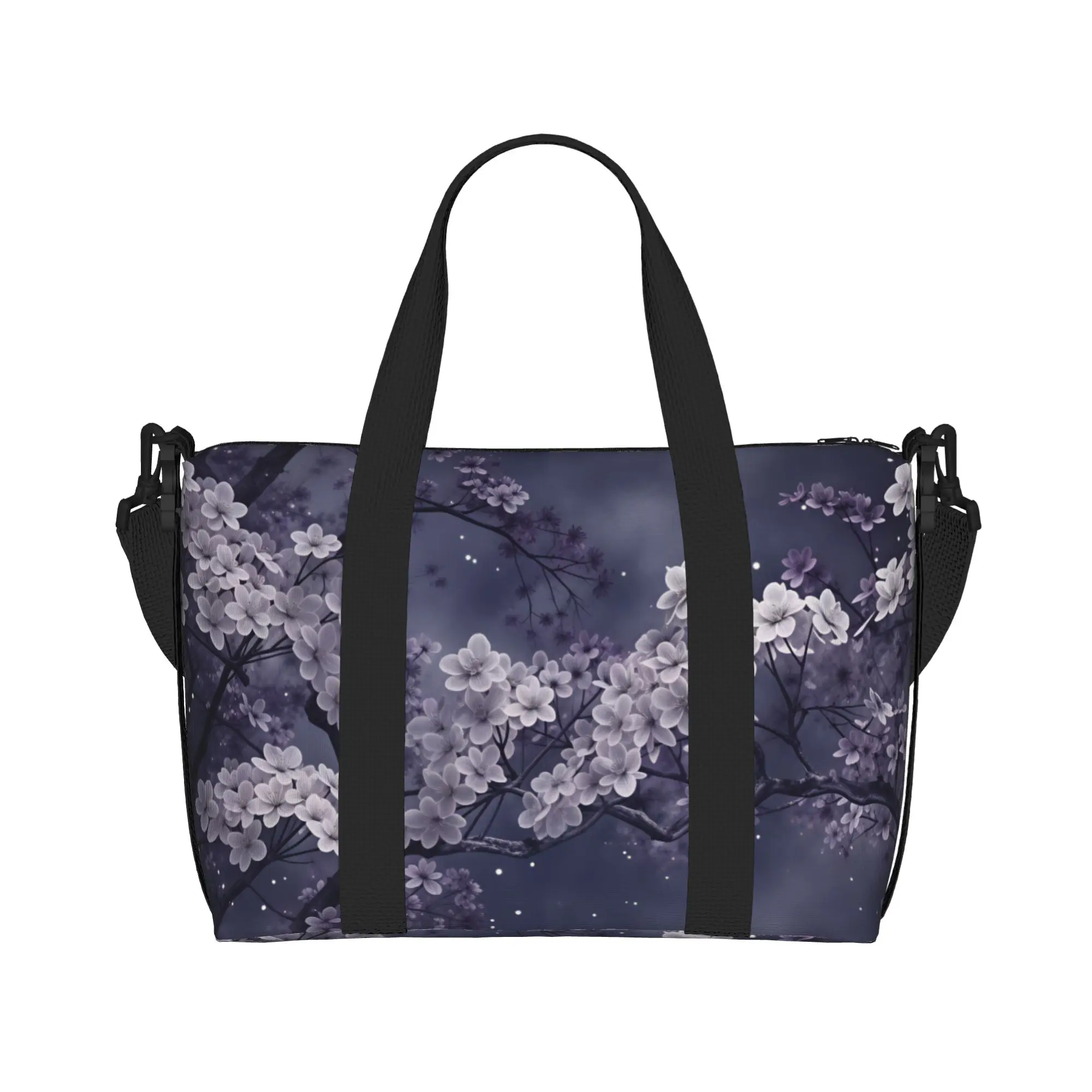 Custom Fashion Trend 3D Flowers Tote Bag Women Large Capacity Luxury High 3D Floral Gym Beach Travel Bags